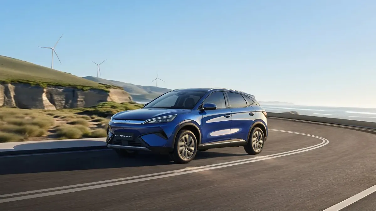 BYD ATTO 3 EVO: Electric SUV with AWD and 317-Mile Range