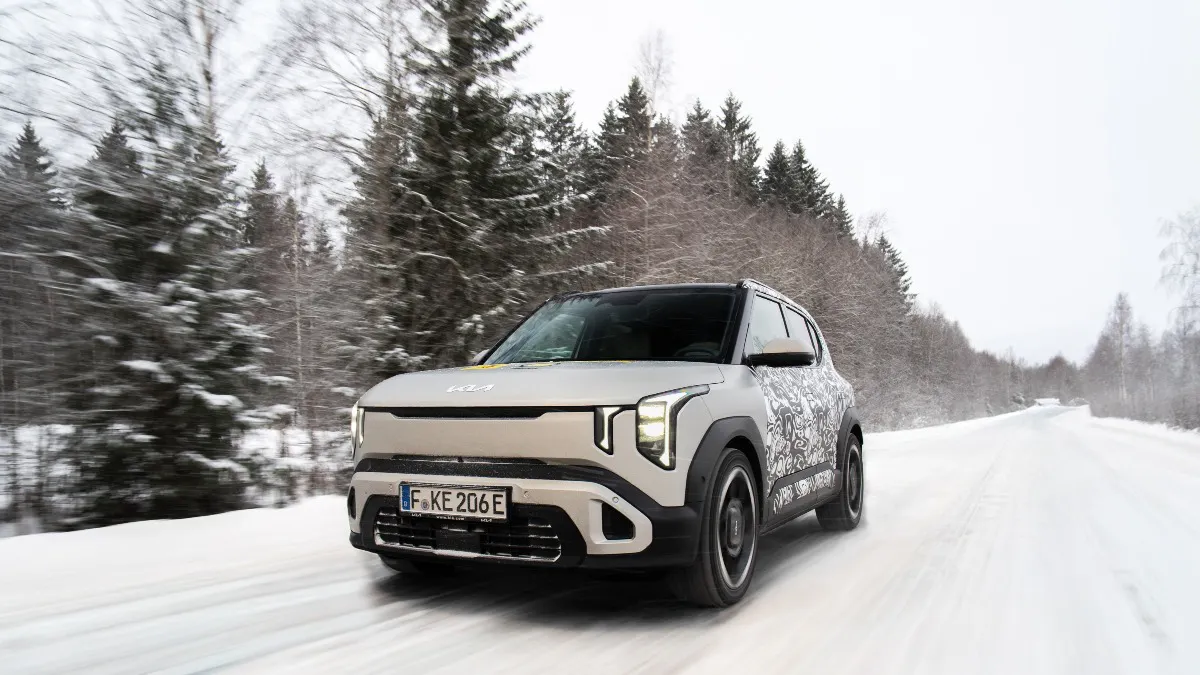Kia EV2 Range Hits 310km in Extreme Cold at Global EV Winter Test