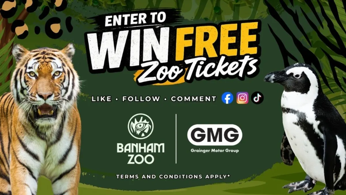 Win A Trip To Banham Zoo with Grainger Motor Group