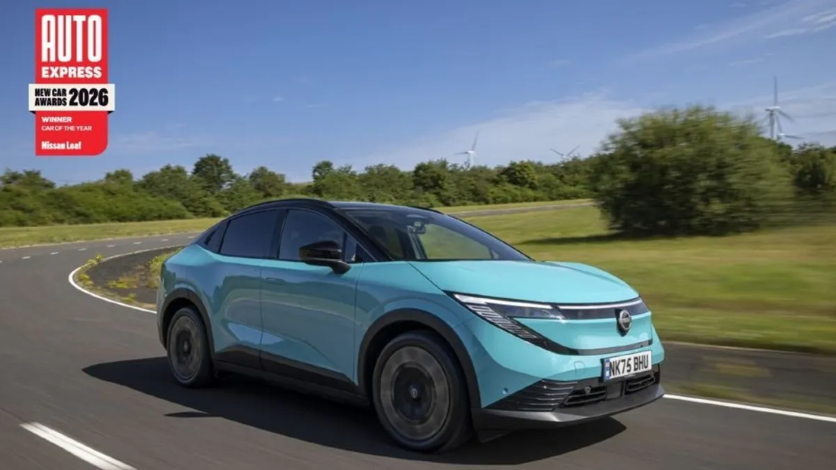 Nissan LEAF takes the top spot in Auto Express EV rankings