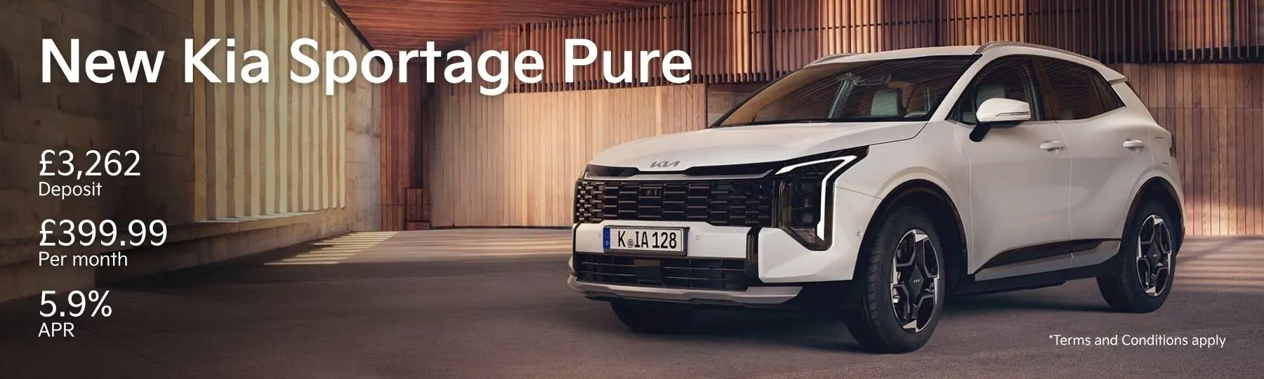 The new Kia Sportage New Car Offer