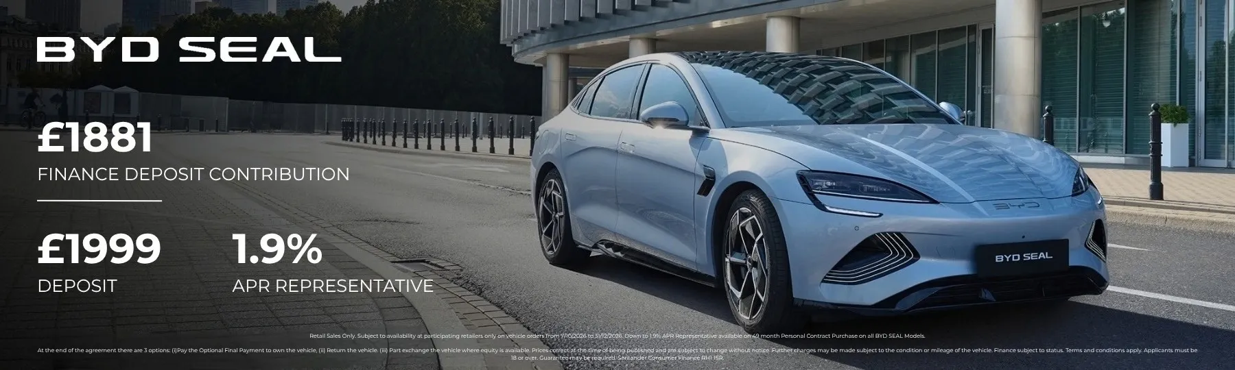 byd SEAL New Car Offer