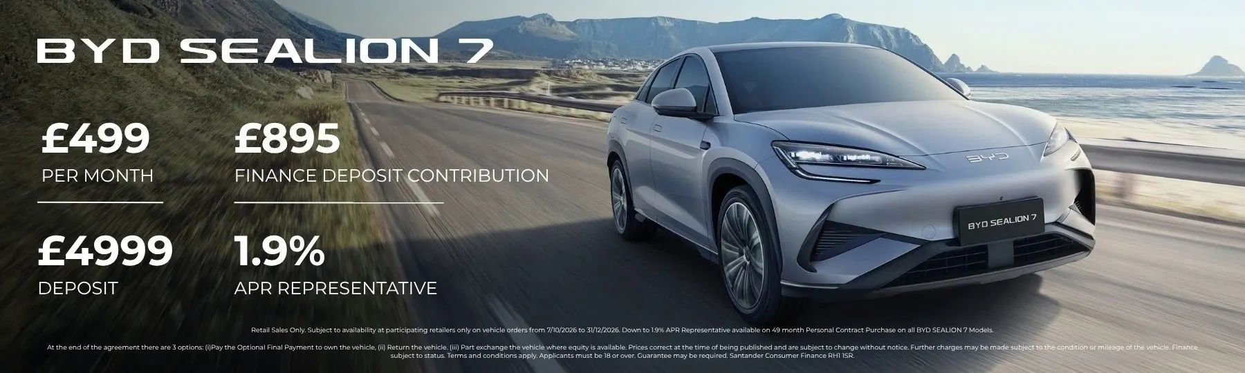 byd SEALION 7 New Car Offer