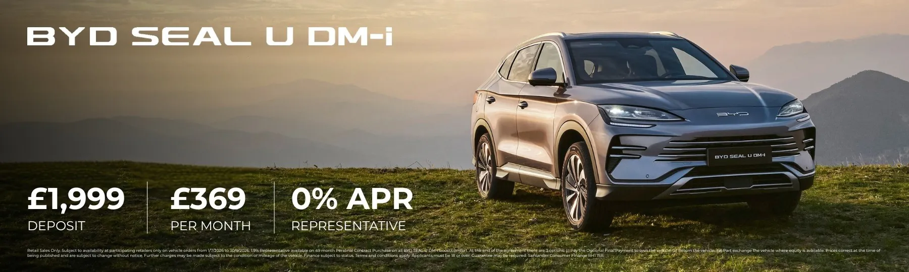 New BYD Seal U DM-i New Car Offer