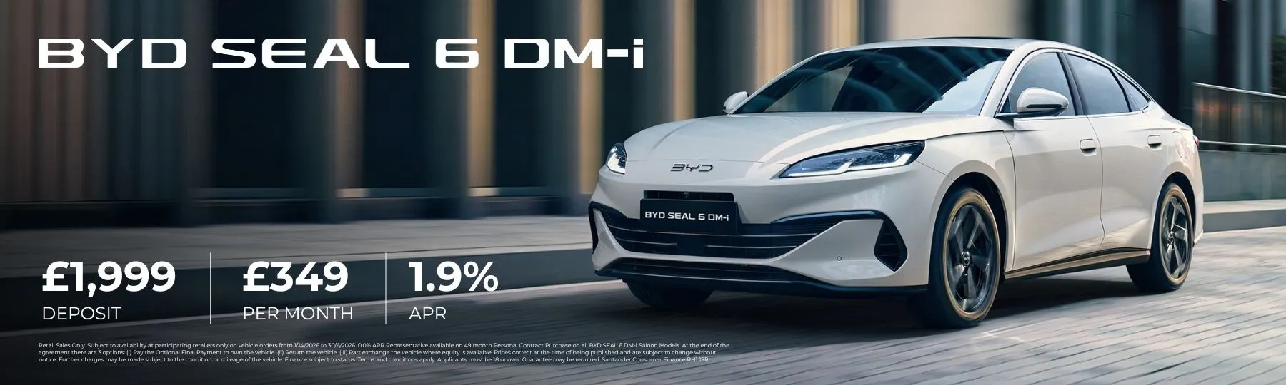 byd Seal 6 DM i New Car Offer