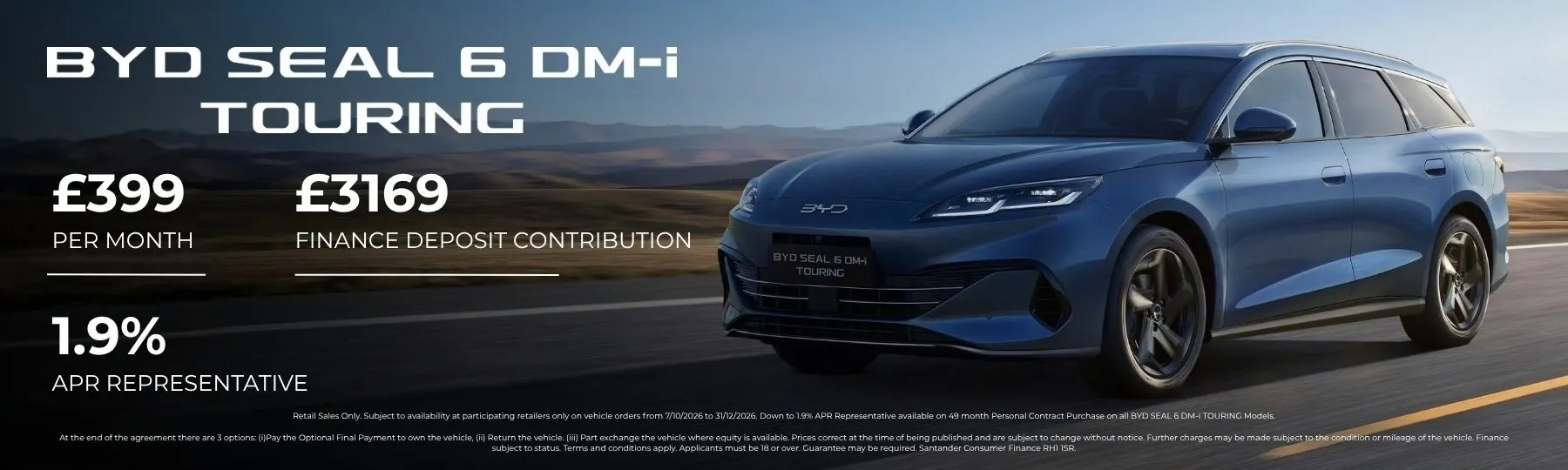 byd Seal 6 DM i TOURING New Car Offer
