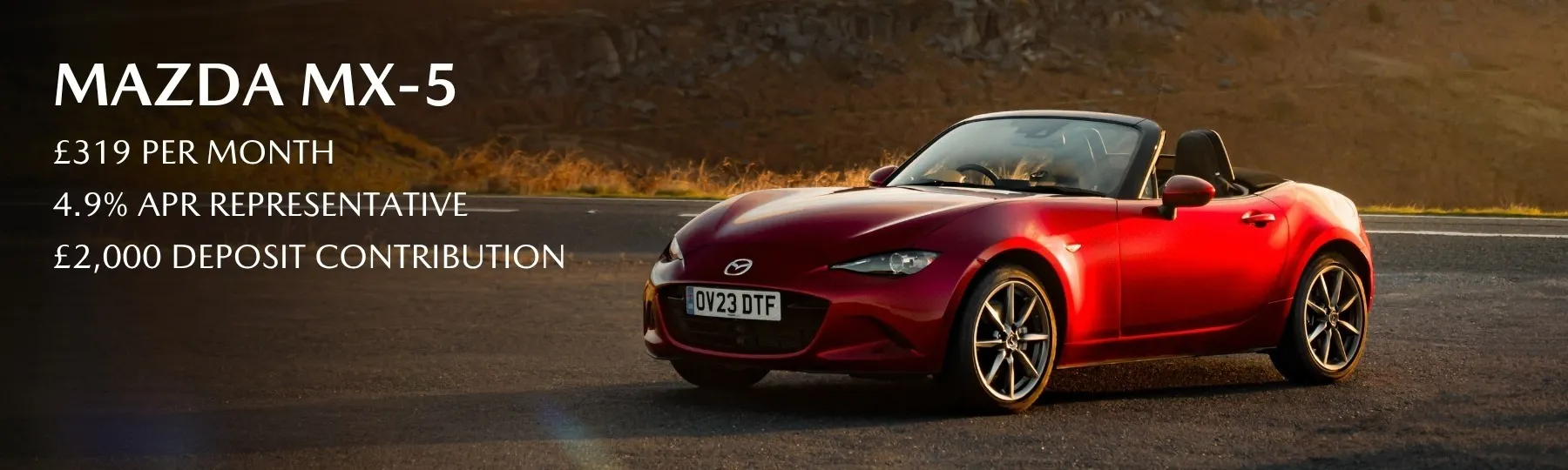Mazda MX-5 New Car Offer