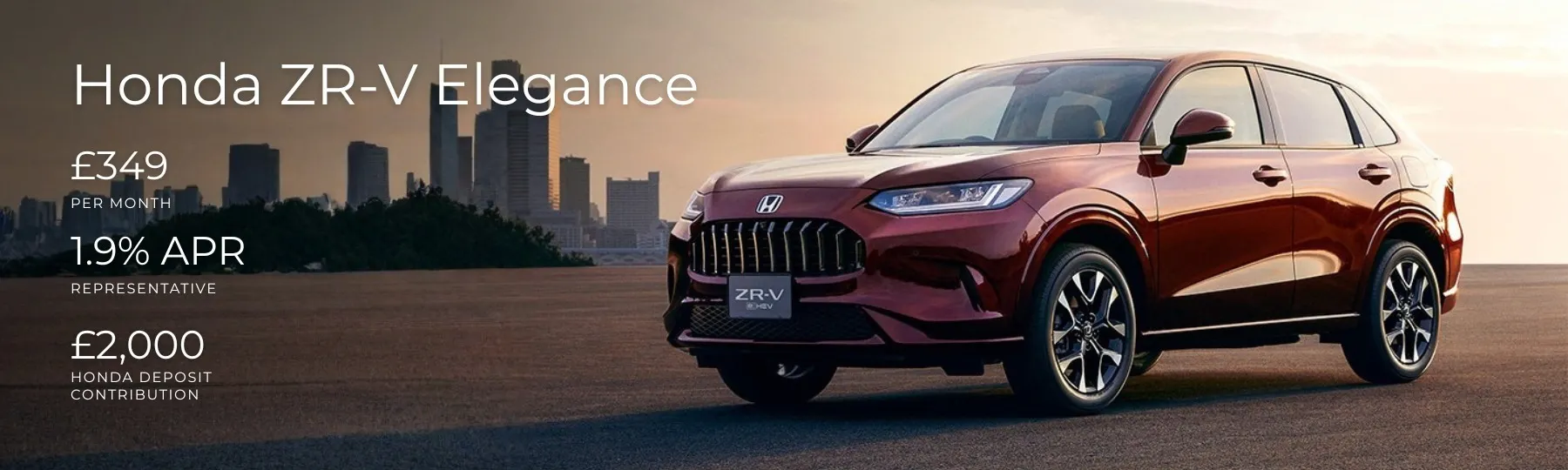 Honda ZR-V New Car Offer