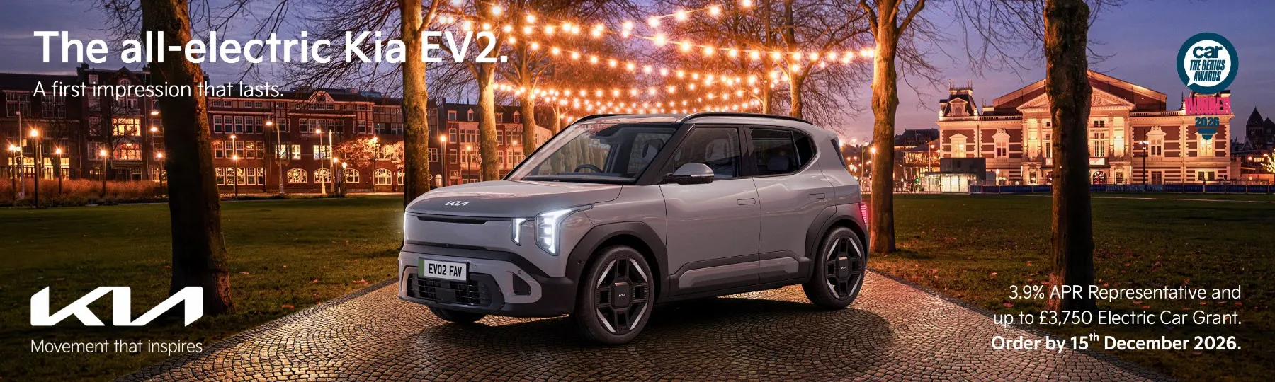 The Kia EV2 New Car Offer