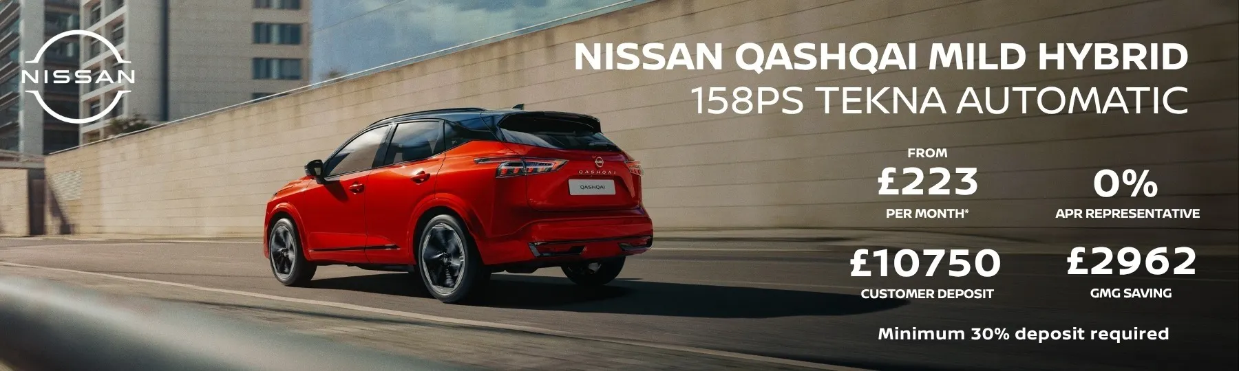 Nissan Qashqai New Car Offer