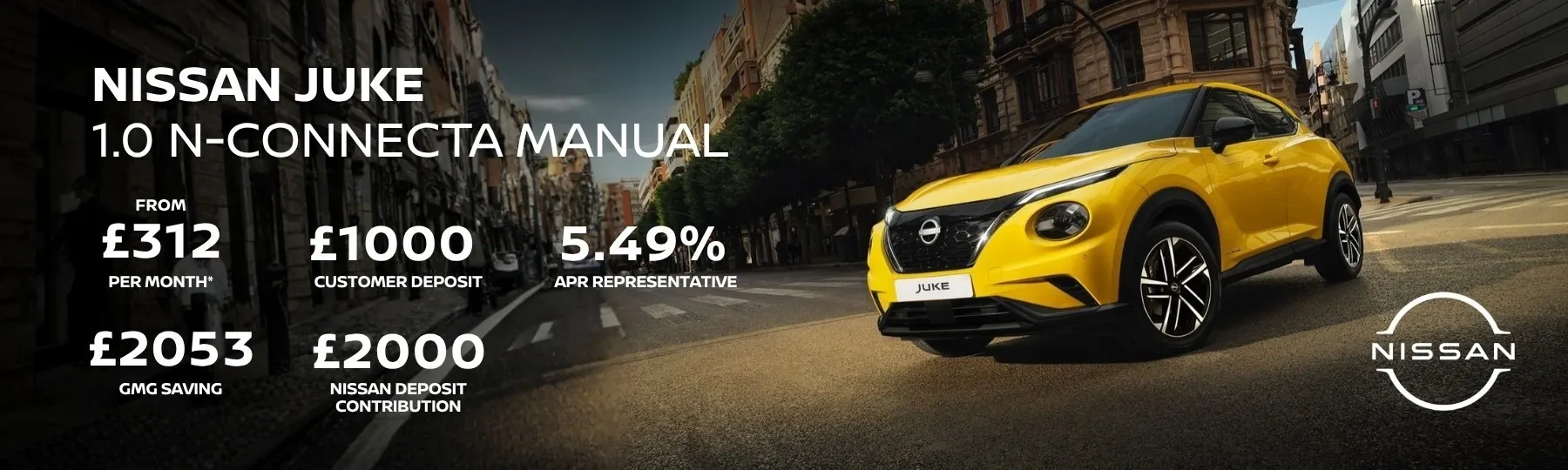 Nissan Juke New Car Offer