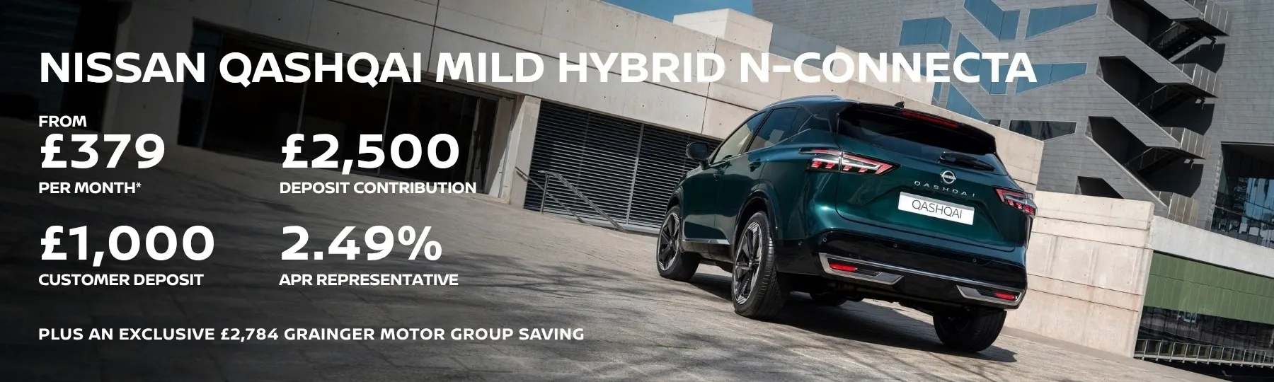 Nissan Qashqai New Car Offer