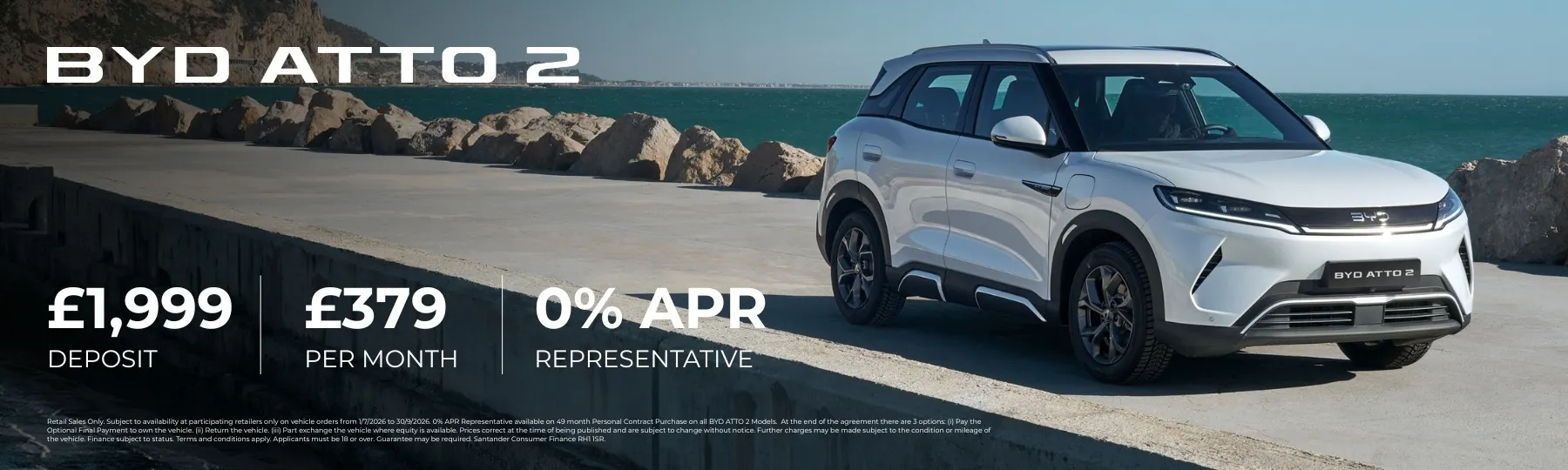 byd ATTO 2 New Car Offer