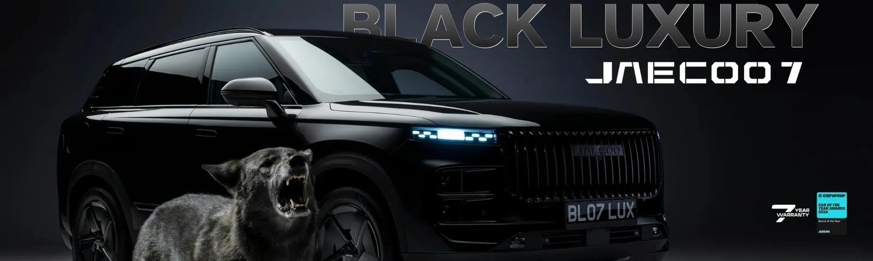 jaecoo 7 SHS Black Luxury New Car Offer