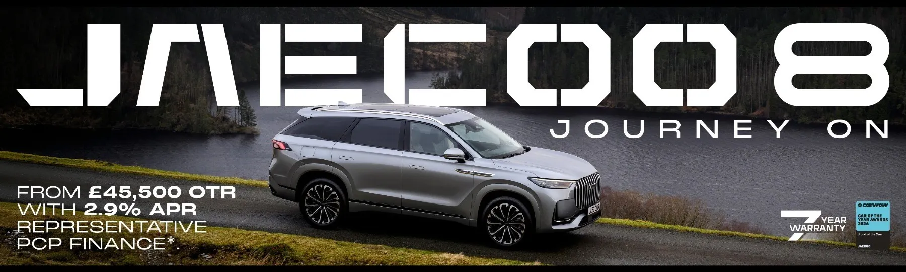 JAECOO 8 SHS New Car Offer