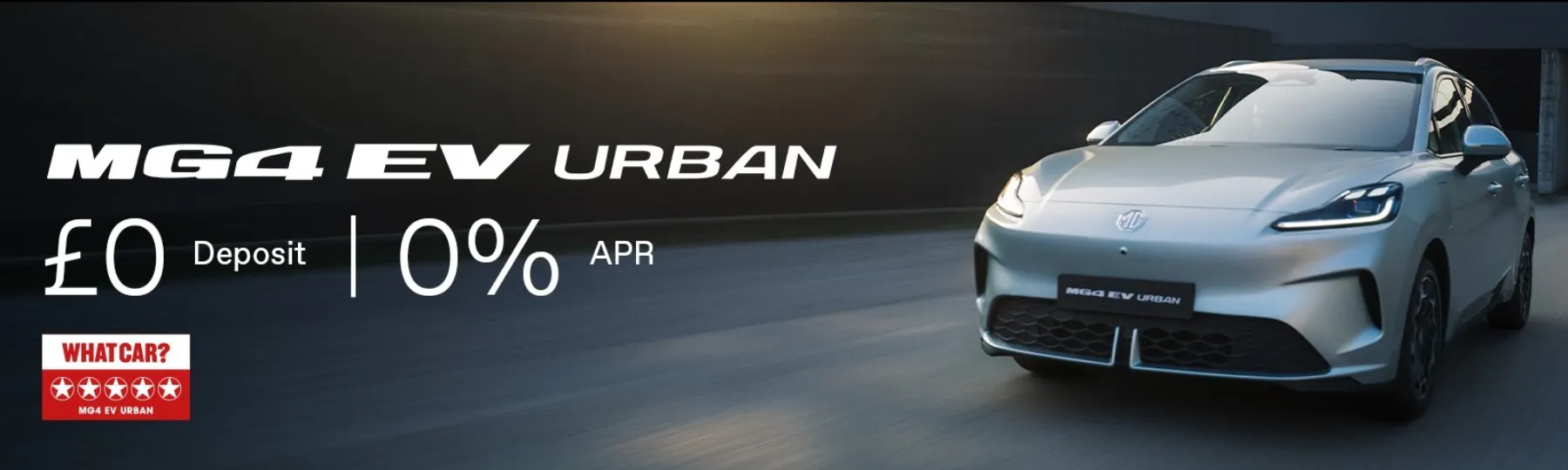 All-New MG4 Urban New Car Offer