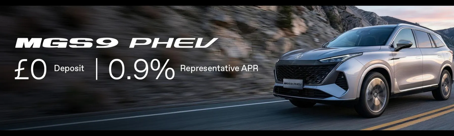 MGS9 Plug-In Hybrid New Car Offer