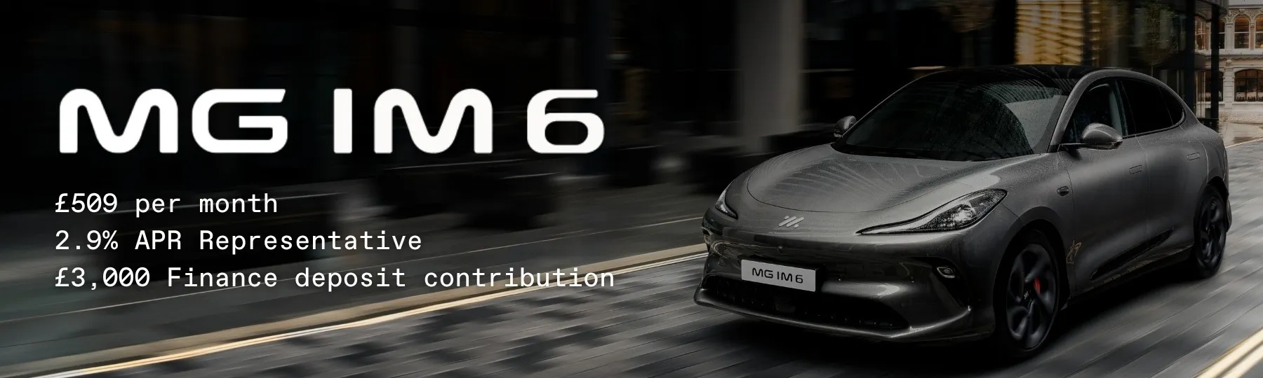 MG IM6 New Car Offer