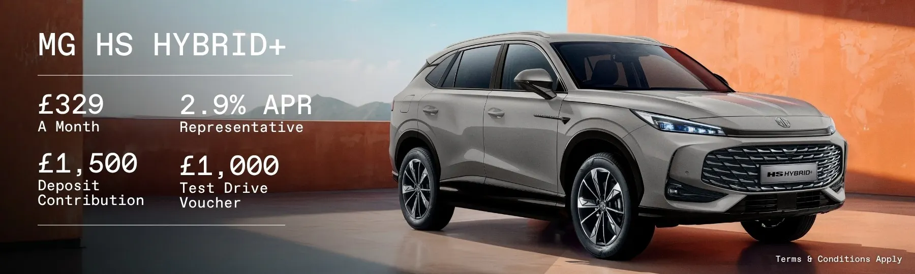 MG HS Hybrid+ New Car Offer