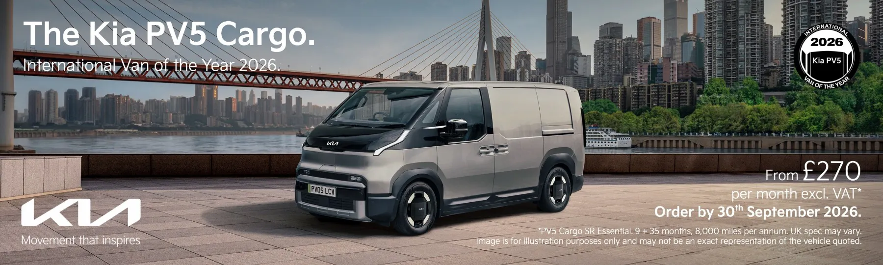 The Kia PV5 Cargo Business Offer