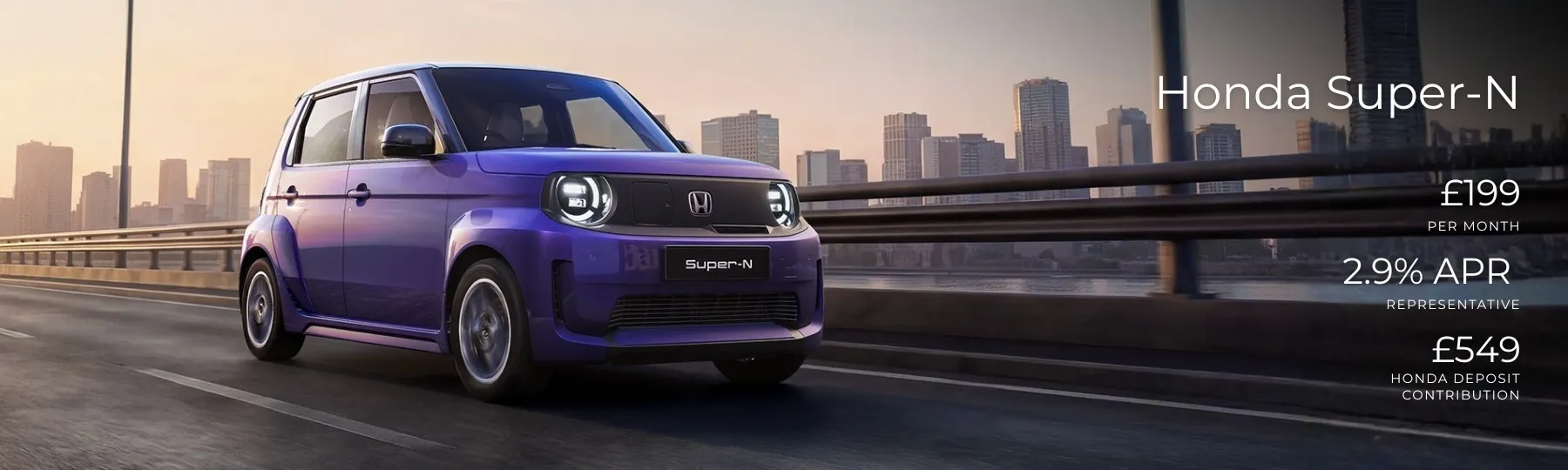 Honda Super-N New Car Offer