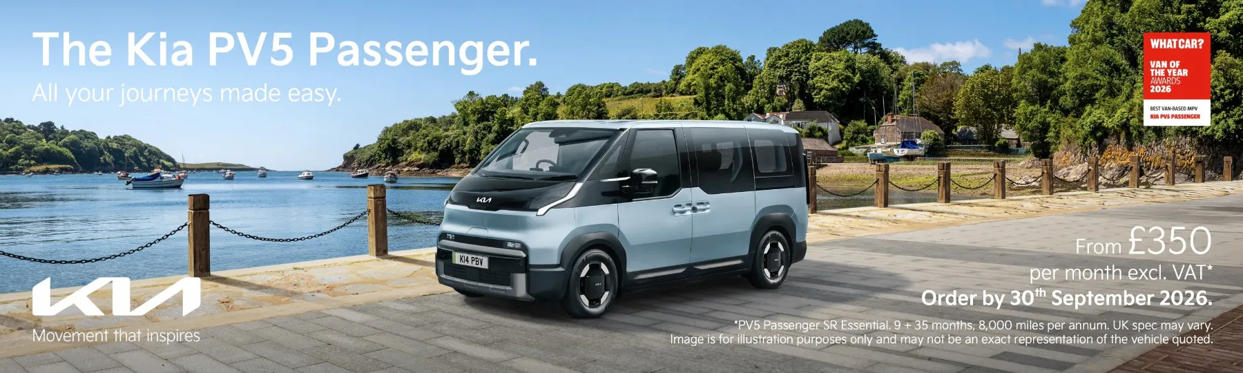 The Kia PV5 Passenger Business Offer