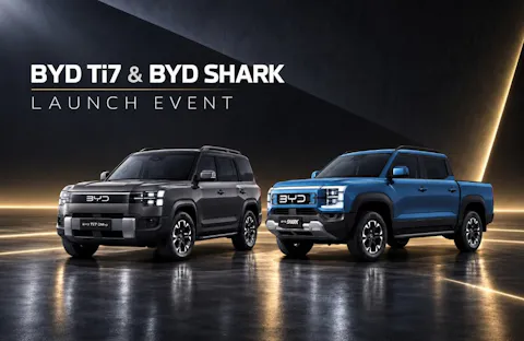 BYD Ti7 & BYD Shark Launch Event