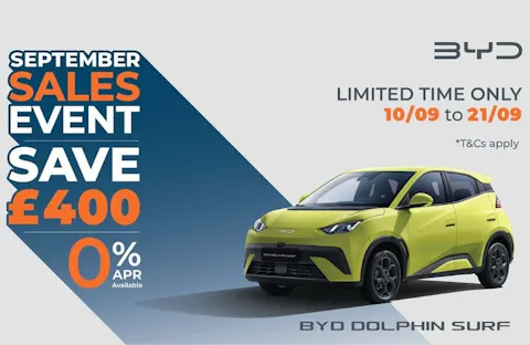 BYD Dolphin Surf September Sales Event