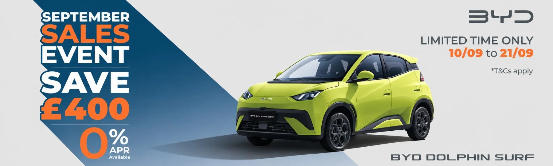byd DOLPHIN SURF Event Offer