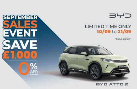 BYD Atto 2 September Sales Event