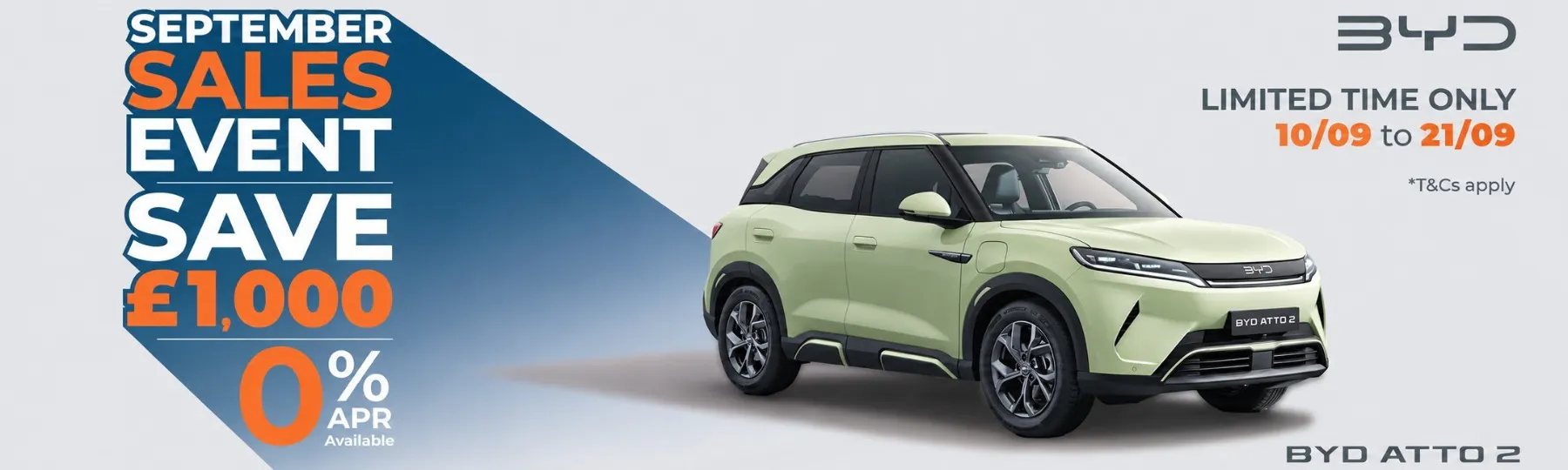 byd ATTO 2 Event Offer