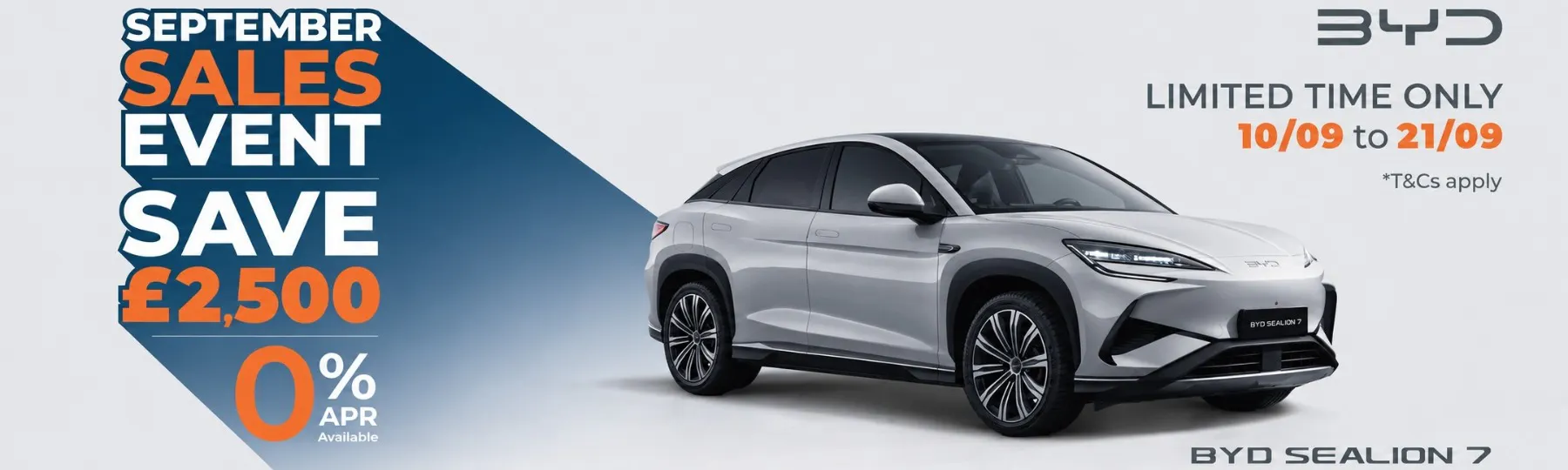 BYD Sealion 7 Event Offer