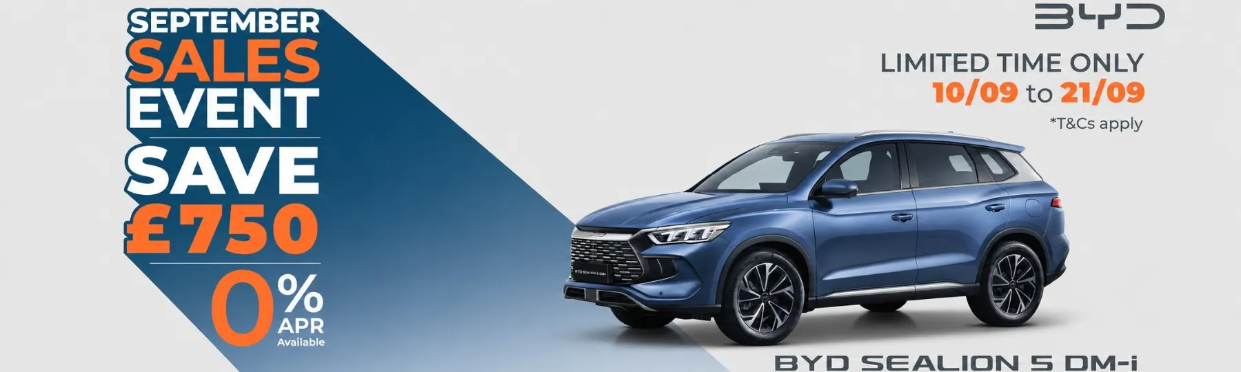 byd SEALION 5 DM i Event Offer