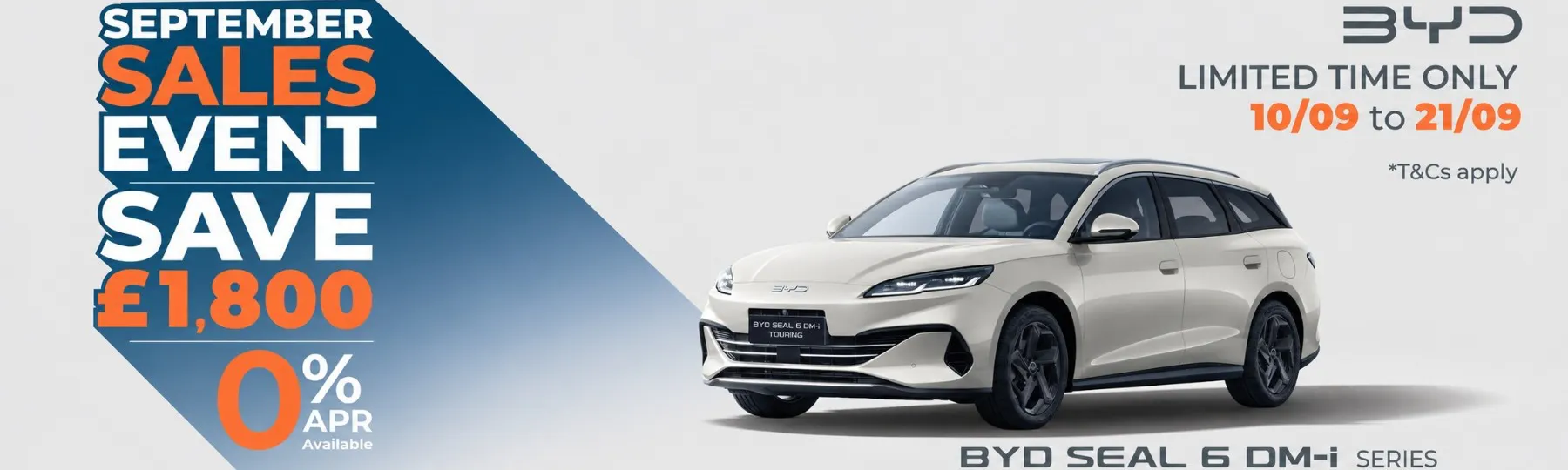 byd Seal 6 DM i TOURING Event Offer