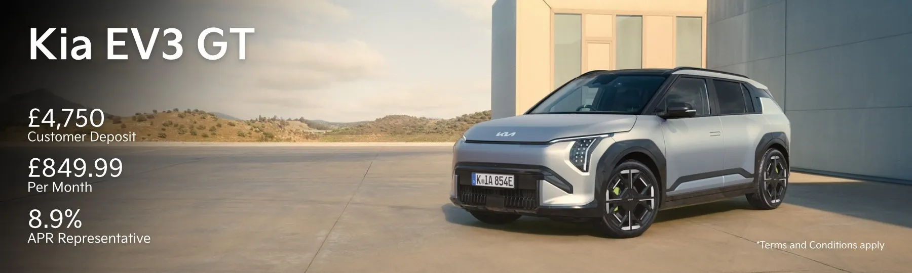 The Kia EV3 New Car Offer