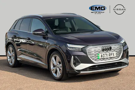 2021 AUDI Q4 E TRON 40 S LINE SUV 5DR ELECTRIC AUTO 82KWH ELECTRIC AUTOMATIC 42,300 MILES... photo
