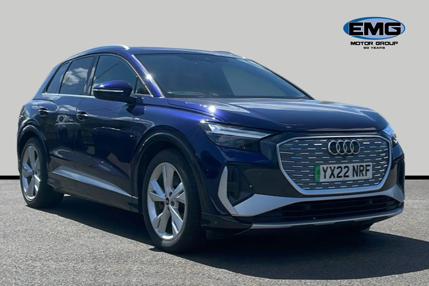 AUDI Q4 E TRON 40 S LINE SUV 5DR ELECTRIC AUTO 82KWH ELECTRIC AUTOMATIC 42,507 MILES...
