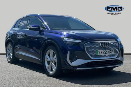 2022 AUDI Q4 E TRON 40 S LINE SUV 5DR ELECTRIC AUTO 82KWH ELECTRIC AUTOMATIC 42,507 MILES... photo